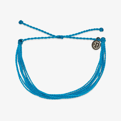 Pura Vida Original Bracelet Neon Blue