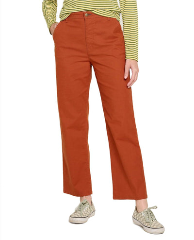 Toad&Co Earthworks High Rise Pant for Women Cinnamon