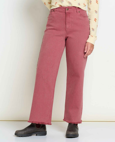 Toad & Co. Balsam Seeded Cutoff Pant for Women Rose