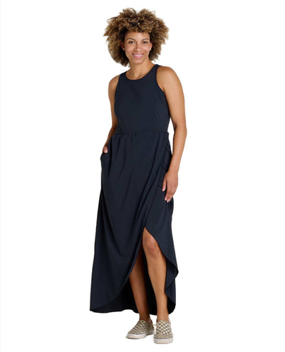 Toad&Co Sunkissed Maxi Dress for Women Black #color_black