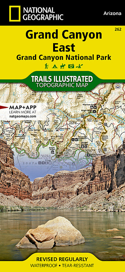 Trails Illustrated Grand Canyon East Map