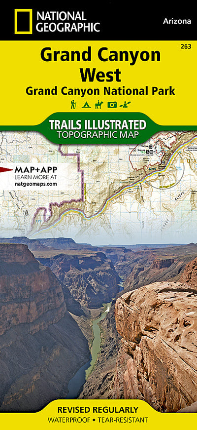 Trails Illustrated Grand Canyon West Map