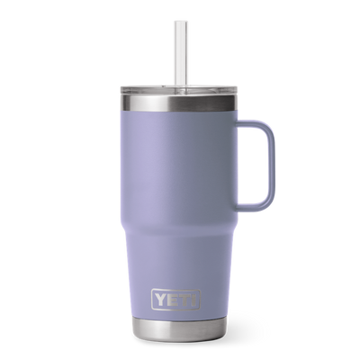 Yeti Rambler 25oz Mug with Straw Lid Cosmic Lilac