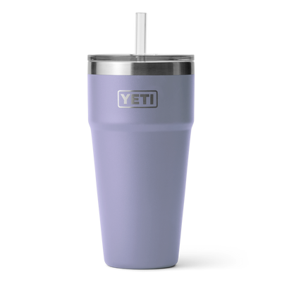 Yeti Rambler 26oz Stackable Cup with Straw Lid Cosmic Lilac