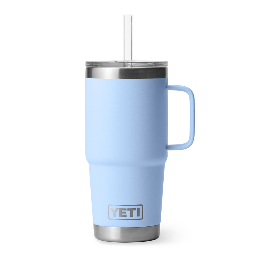 Yeti Rambler 25oz Mug with Straw Lid – Half-Moon Outfitters