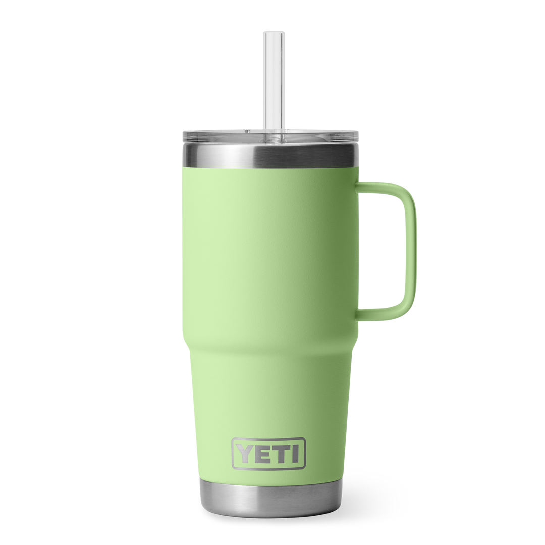 Yeti Rambler 25oz Mug with Straw Lid – Half-Moon Outfitters