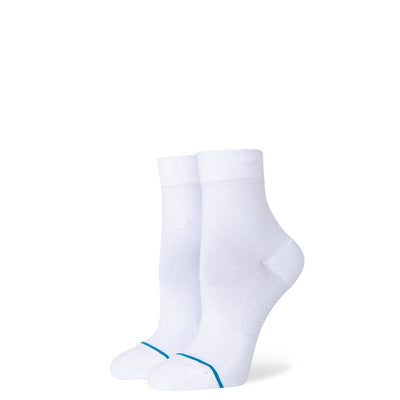 Stance Cotton Quarter Socks White