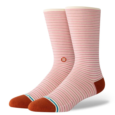 Stance Fortune Crew Socks Dusty Rose