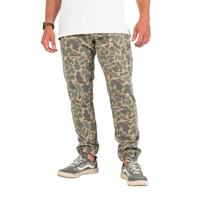 Marsh Wear Fireside Fleece Pants 2.0 for Men Green Mallard Camo