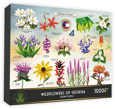 Highland Creek Puzzles Wildflowers of Georgia Jigsaw Puzzle