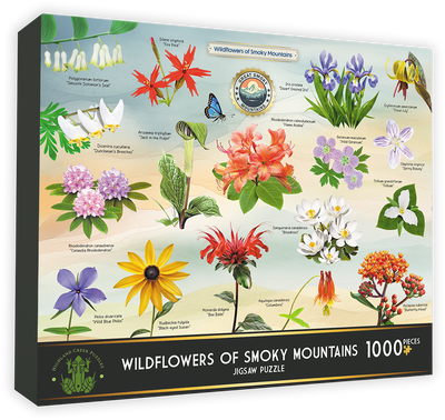 Highland Creek Puzzles Wildflowers of Smoky Mountains Jigsaw Puzzle