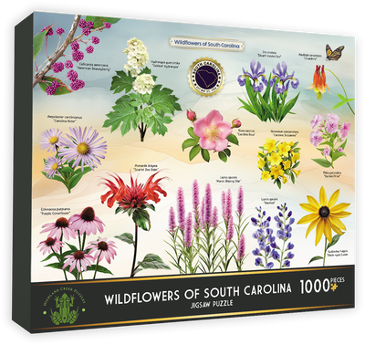 Highland Creek Puzzles Wildflowers of South Carolina Jigsaw Puzzle
