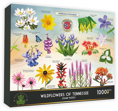 Highland Creek Puzzles Wildflowers of Tennessee Jigsaw Puzzle