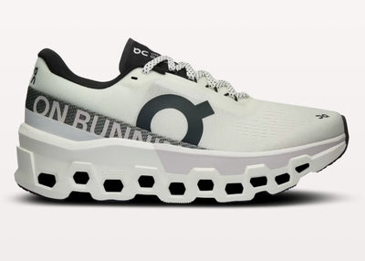 On Cloudmonster 2 Shoes for Women White/Frost