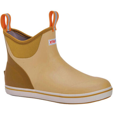 6 in Ankle Deck Boots for Men Tan #color_tan