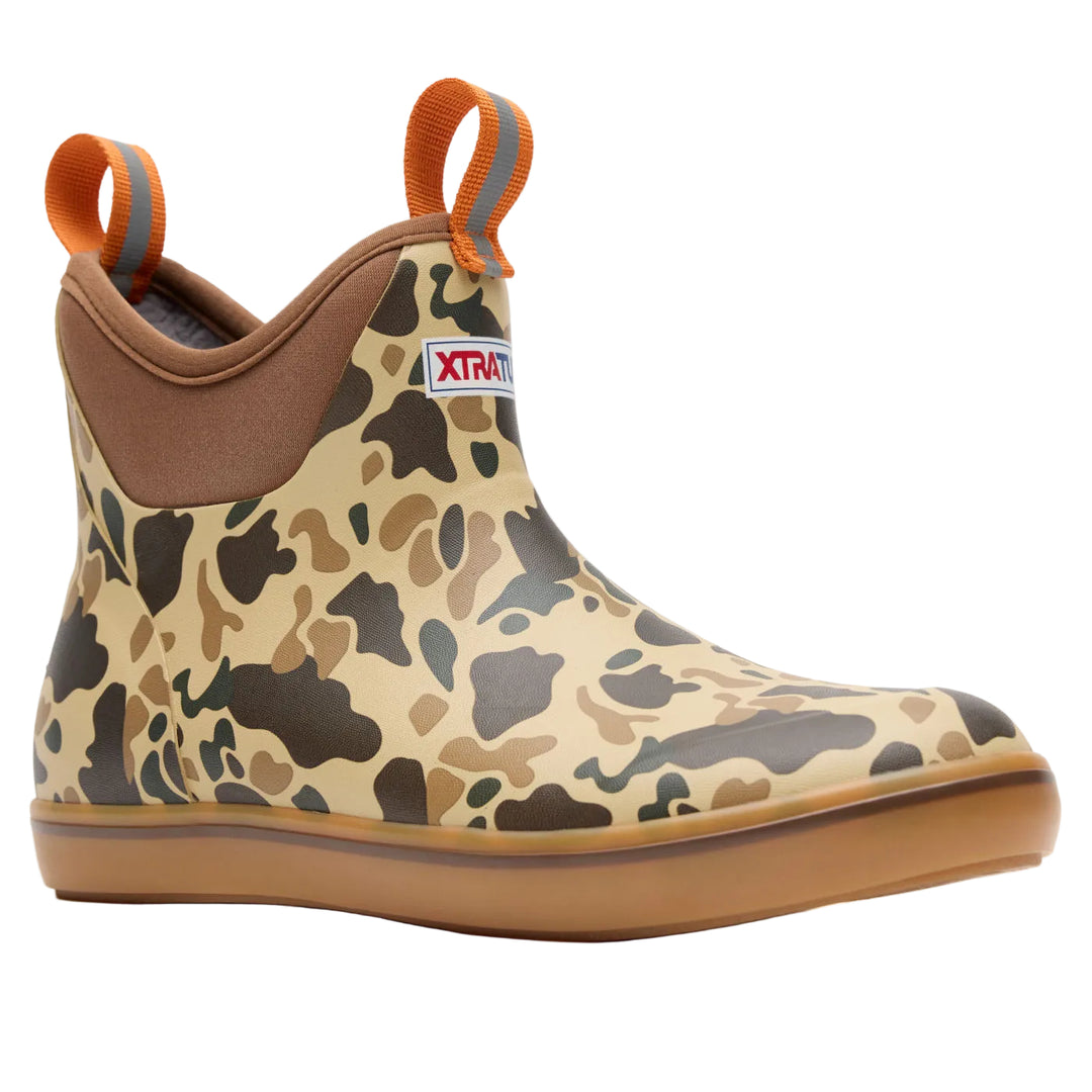 XTRATUF 防水レザーミッドカットブーツ ブラウン XTRATUF 防水レザーミッドカットブーツ ブラウン