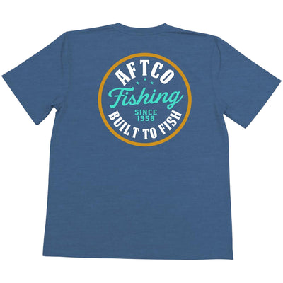 Aftco Noon Shirt for Kids Navy