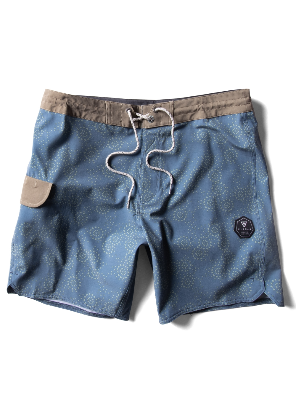 Vissla Morsea 17.5 Boardshort Tidal Blue 38