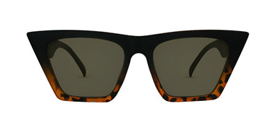 Nectar Hamptons Sunglasses Black and Brown Tortoise - G15 Lens