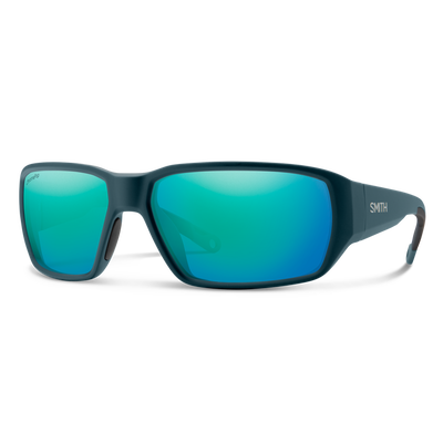 Smith Hookset Sunglasses Matte Pacific + ChromaPop&#8482; Glass Polarized Opal Mirror