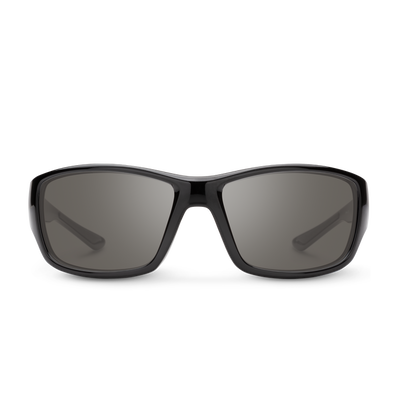 Suncloud Optics Hull Sunglasses Black + Polarized Gray