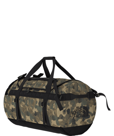 The North Face Base Camp Duffel - Large Utility Brown Camo Texture Print/TNF Black
