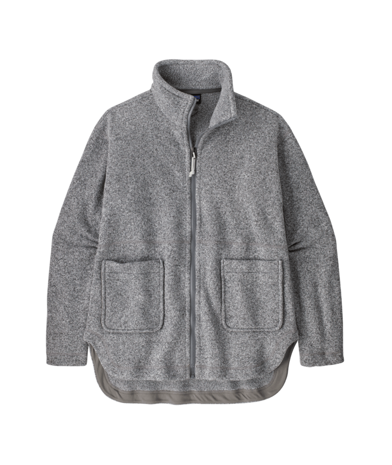 Patagonia Better Sweater Oversized Coat Women s Dulse Mauve L