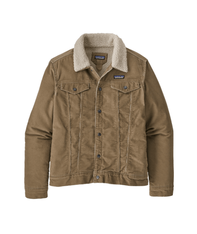 Patagonia Pile-Lined Trucker Jacket for Men (Past Season) Mojave Khaki