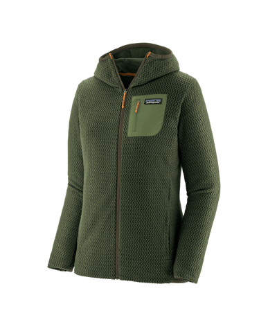 Patagonia R1 Air Full-Zip Hoody for Women Torrey Pine Green