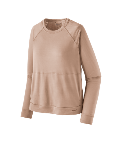 Patagonia Long-Sleeved Capilene Crew for Women Cozy Peach
