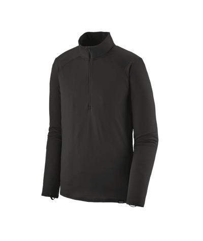 Patagonia Capilene Thermal Weight Zip-Neck Pullover for Men Black