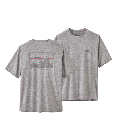 Patagonia Capilene Cool Daily Graphic Shirt for Men '73 Skyline: Feather Grey