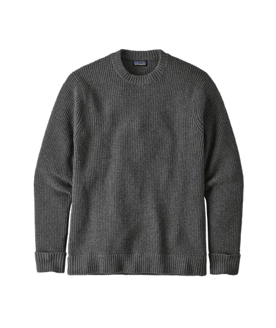 Patagonia Recycled Wool-Blend Crewneck Sweater for Men (Past Season) Hex Grey