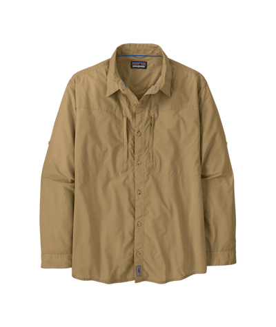 Patagonia Sun Stretch Long Sleeve Shirt for Men Classic Tan