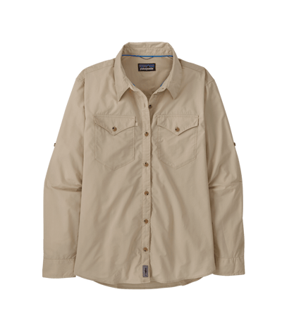 Patagonia Long-Sleeved Sun Stretch Shirt for Women Pumice 