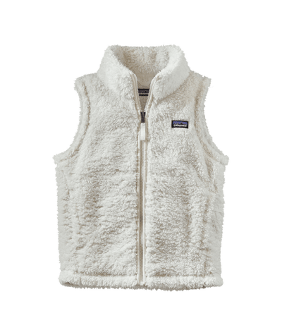 Patagonia Los Gatos Fleece Vest for Girls Birch White
