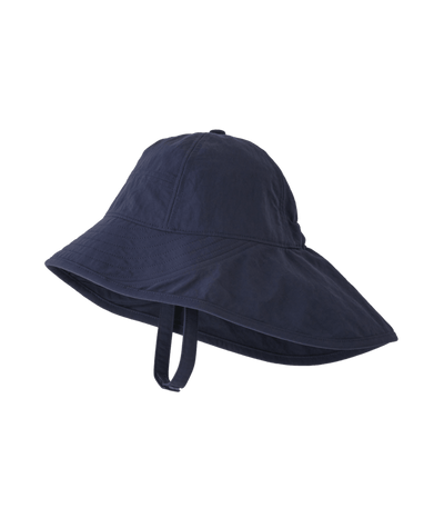 Patagoina Block-the-Sun Hat for Baby New Navy