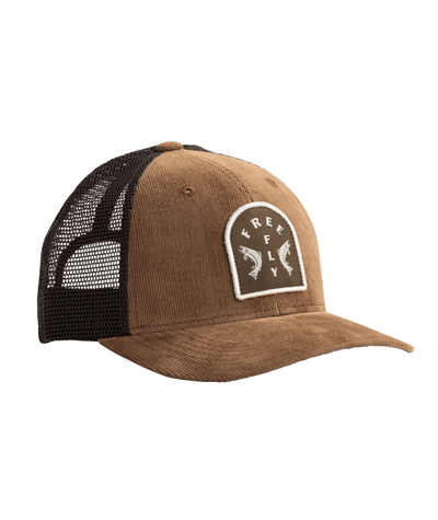 Free Fly Apparel Doubled Up Trucker Hat Mustang