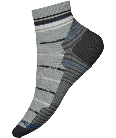 Smartwool Hike Light Cushion Pattern Ankle Socks for Men (Past Season) Lunar Gray 