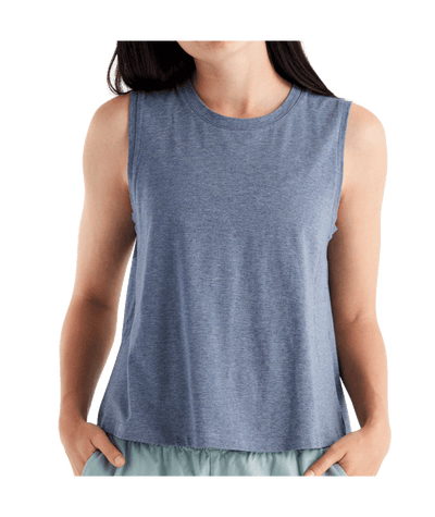 Free Fly Bamboo Current Tank for Women Stone Wash
