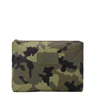 Aloha Camo Mid Pouch Hunter on Olive
