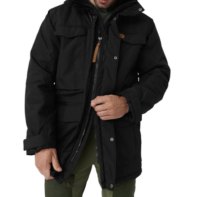 Fjallraven Nuuk Parka for Men Black