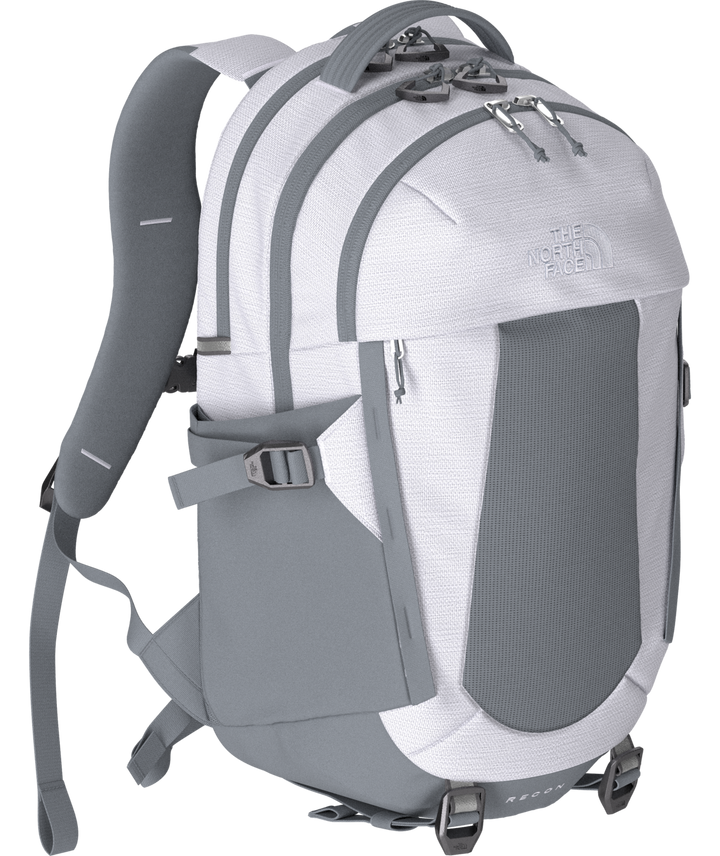 The North Face Recon Backpack - Women's TNF White Metallic Melange The North Face Recon Backpack - Women's TNF White Metallic Melange