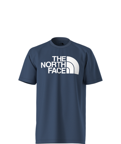 The North Face Half Dome Short Sleeve Shirt for Men Shady Blue/TNF White