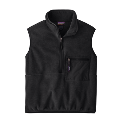 Patagonia Classic Synchilla Fleece Vest for Men Black