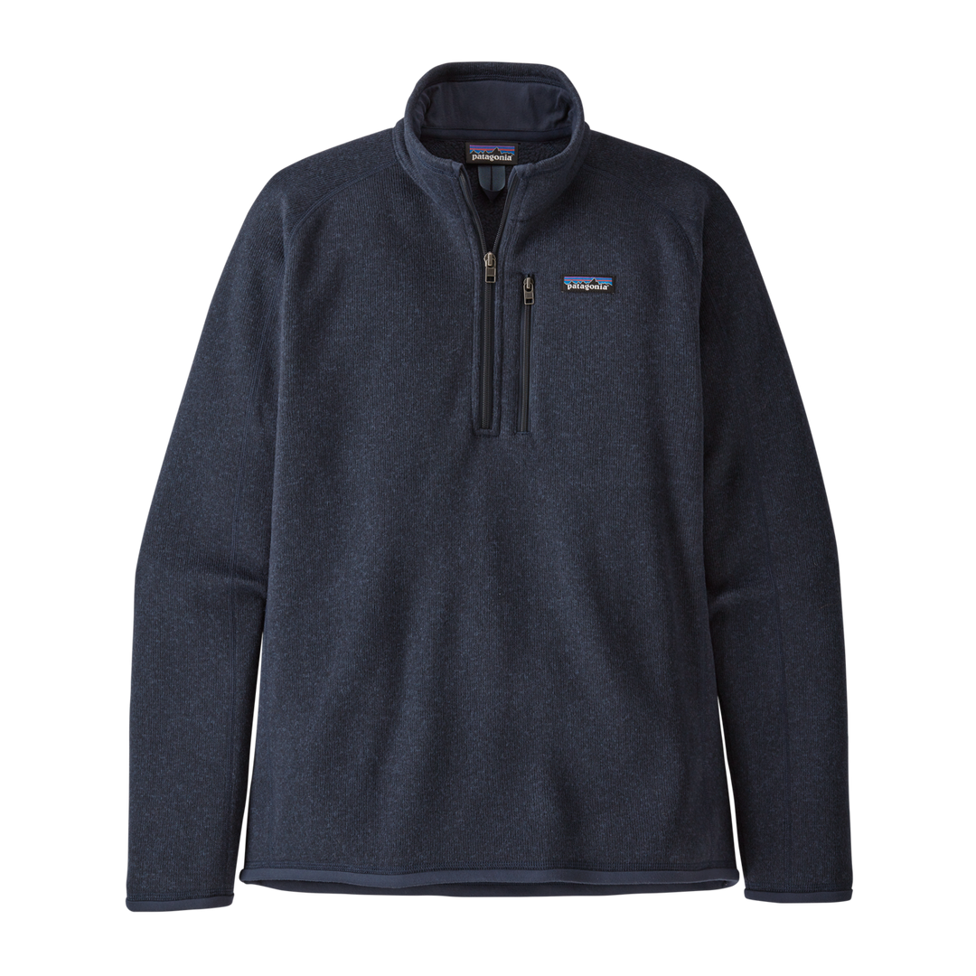 Patagonia Better Sweater 1/4 Zip Fleece Pullover for Men – Half