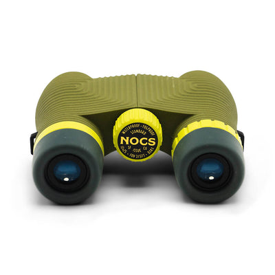 Nocs Provisions Standard Issue Waterproof Binoculars 10x25 Olive Green