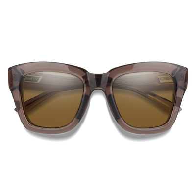 Smith Optics Sway Sunglasses Rosewood Crystal | ChromaPop Polarized Brown