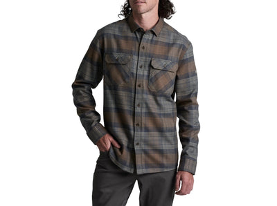 Kuhl Rydr Flannel for Men Midnight Timber