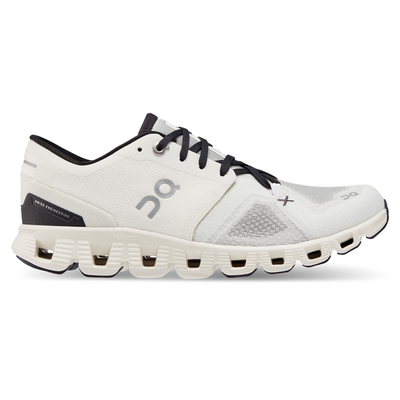 On Cloud X 3 Shoes for Women White/Black #color_white-black